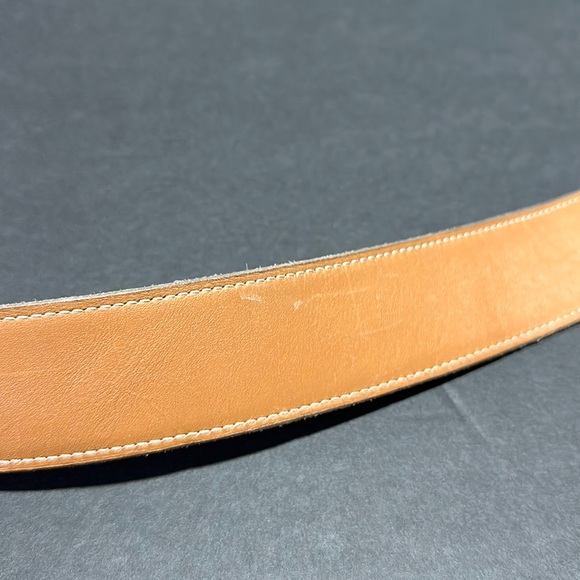 Hermes Accessories Authentic Hermes Reversible Brown Black Leather